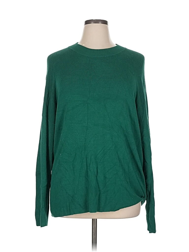 Pre-owned Unbranded Pullover Sweater In Green