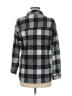 rue21 100% Polyester Black Long Sleeve Button-Down Shirt Size M - photo 2