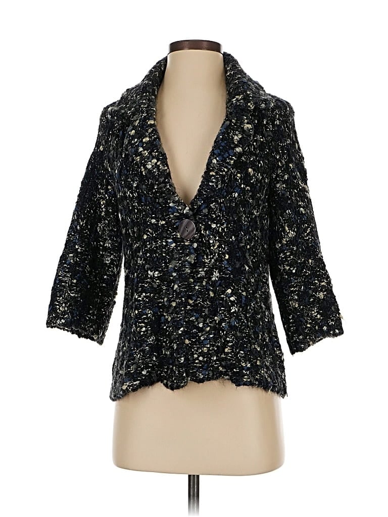 Pre-owned Susan Bristol Blazer Jacket In Gold