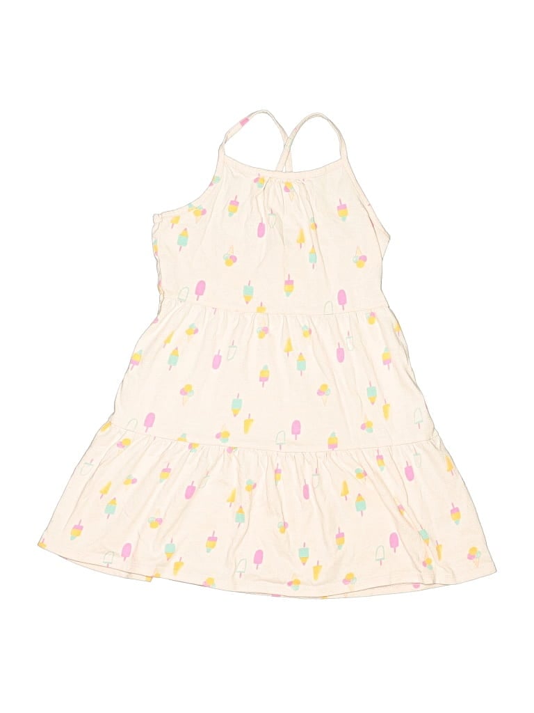 Pre-owned Cat & Jack Kids' Dress In White