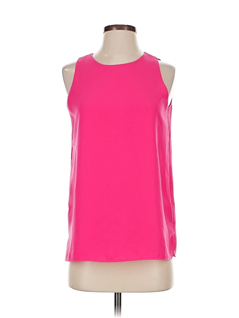 Pre-owned Ann Taylor Loft Sleeveless Blouse In Pink