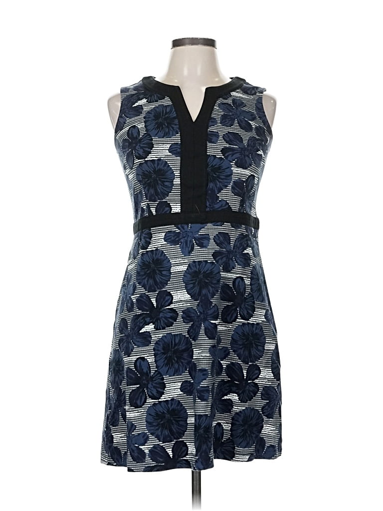 Pre-owned Ann Taylor Factory Casual Dress In Blue