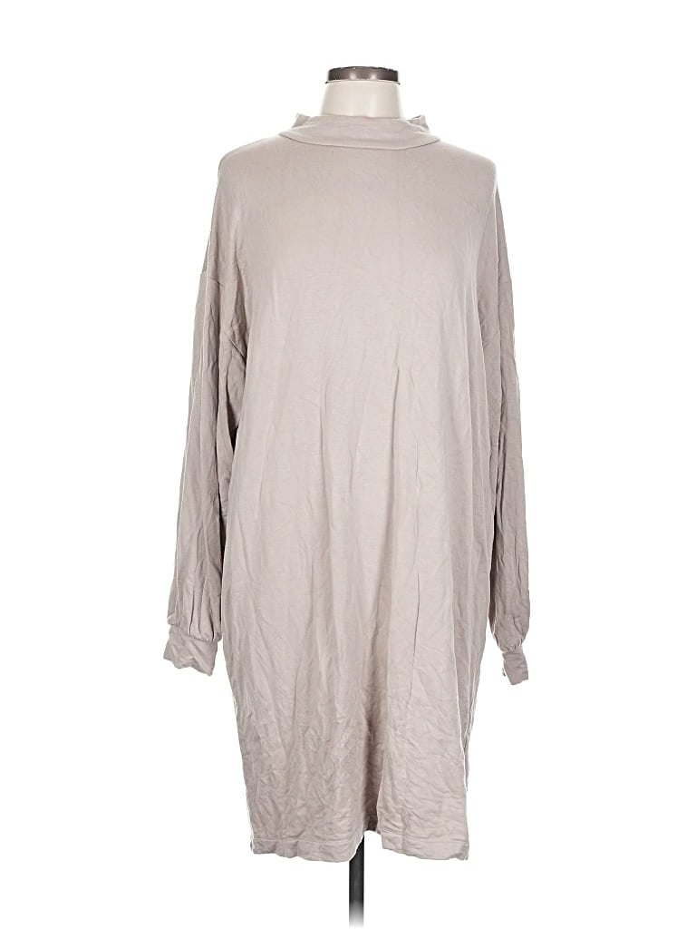 Pre-owned Express Outlet Casual Dress In Gray