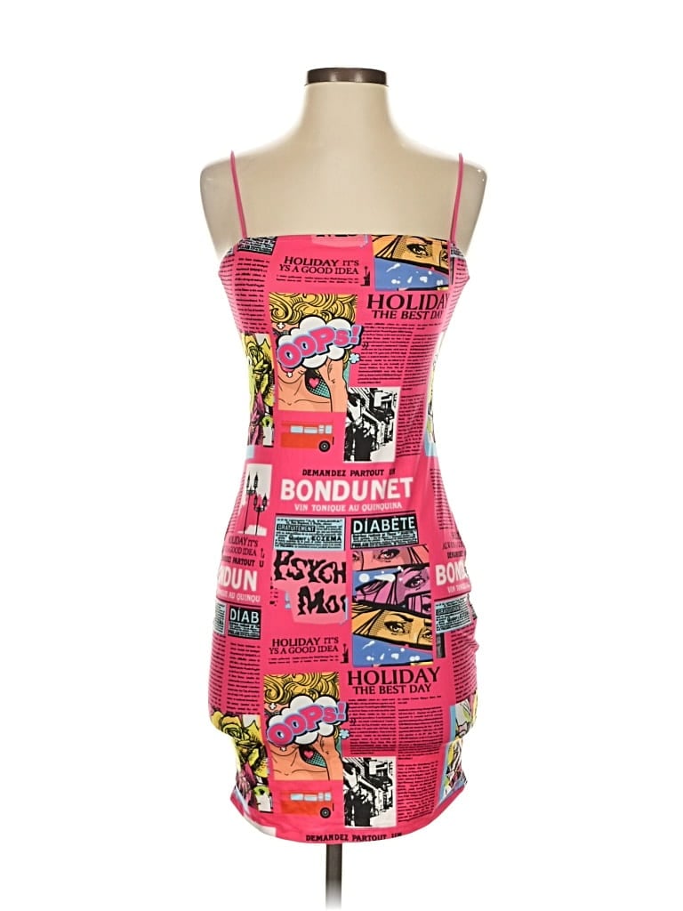 Pre-owned Shein Cocktail Dress In Pink