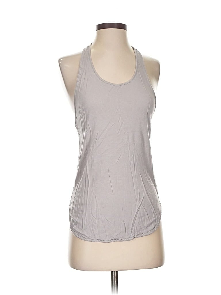 Pre-owned Made Fashion Week For Impulse Tank Top Gray Halter Neckline Tops