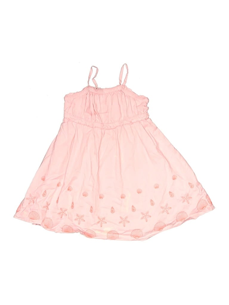 Pre-owned Crewcuts Outlet Kids' Dress In Pink
