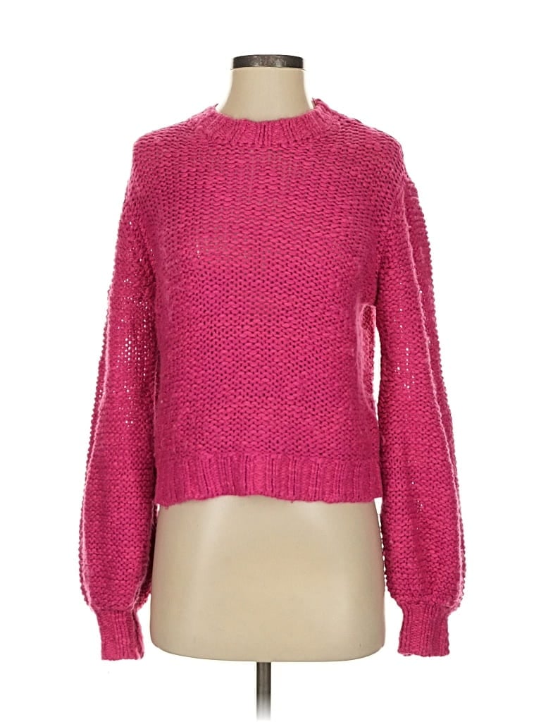 Pre-owned Finders Keepers Pullover Sweater In Pink