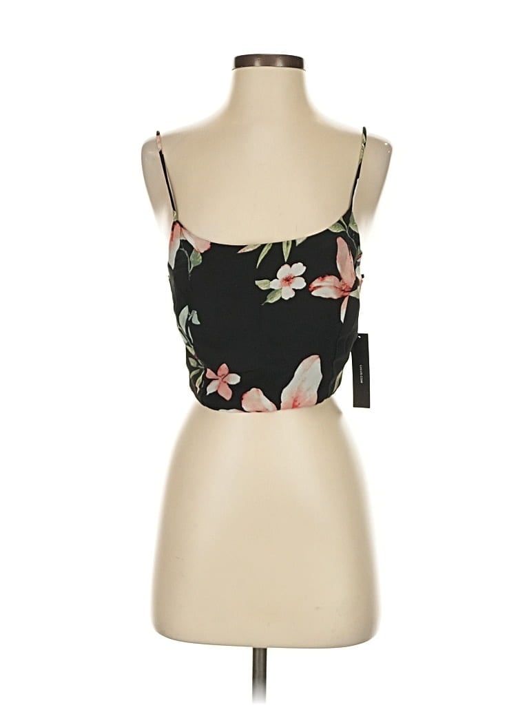 Pre-owned Lulus Sleeveless Top Black Strapless Neckline Tops