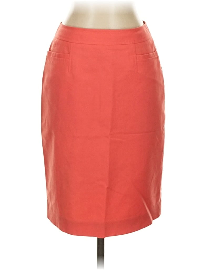 HALOGEN Pre-owned Formal Skirt In Orange