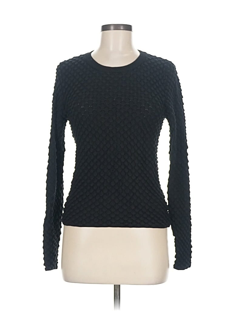 Pre-owned Lucy Paris Long Sleeve T-shirt In Black