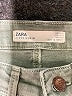 Zara Color Block Green Jeans Size 2 - photo 7