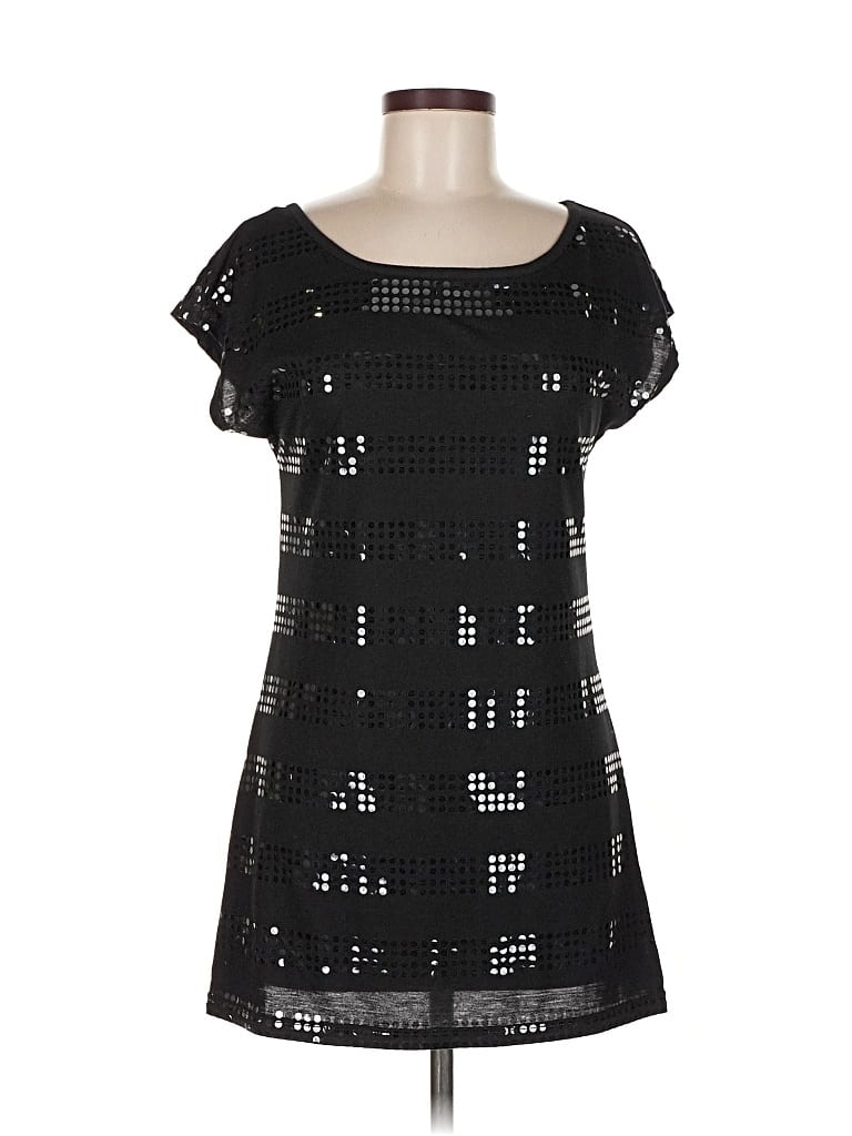 Pre-owned City Streets Casual Dress In Black