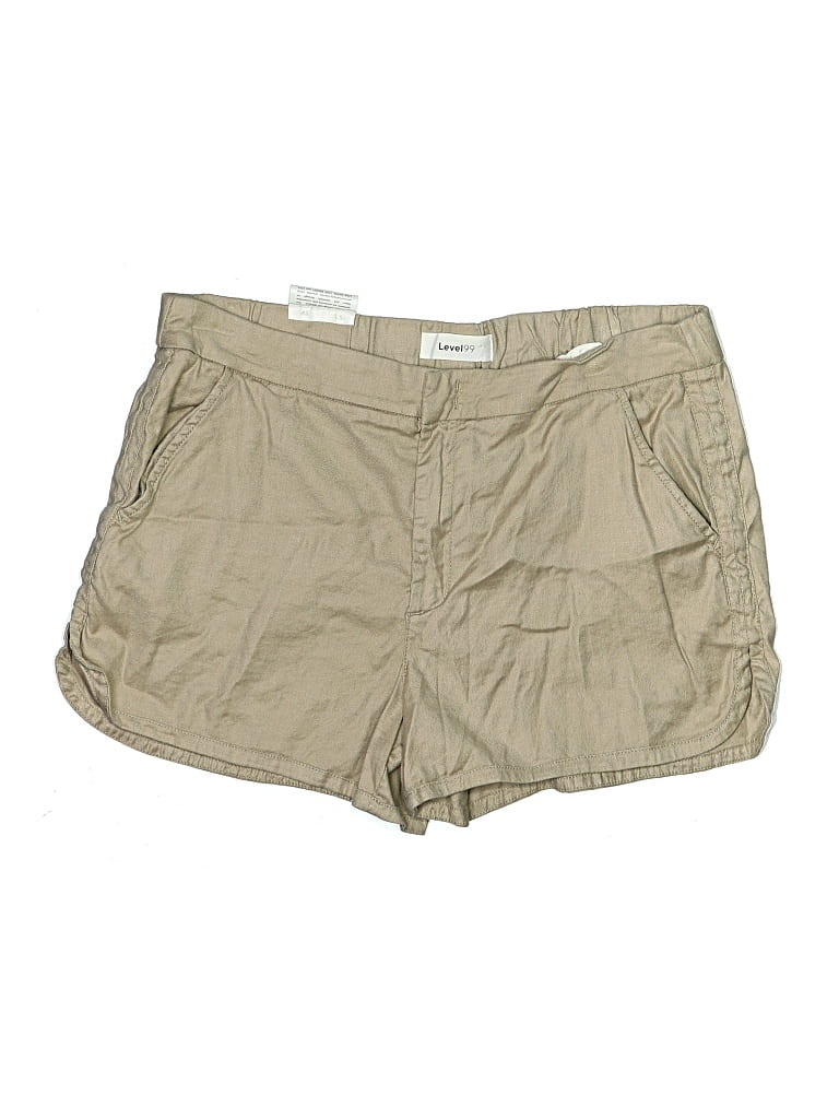 LEVEL 99 Pre-owned Shorts In Brown