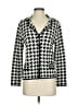 Dorby 100% Acrylic Houndstooth Silver Cardigan Size S - photo 1