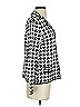 Dorby 100% Acrylic Houndstooth Silver Cardigan Size S - photo 4