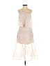 Keepsake 100% Polyester Ivory Tan Cocktail Dress Size XS - photo 1
