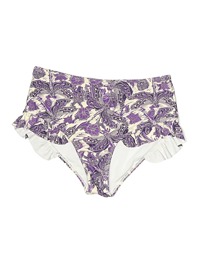 UNBRANDED Pre-owned Swimsuit Bottoms In Purple