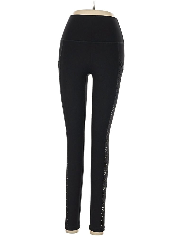 Pre-owned Aerie Active Pants In Black