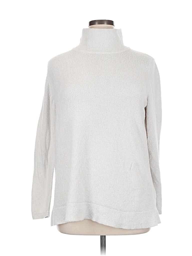 Pre-owned Old Navy Turtleneck Sweater In Silver