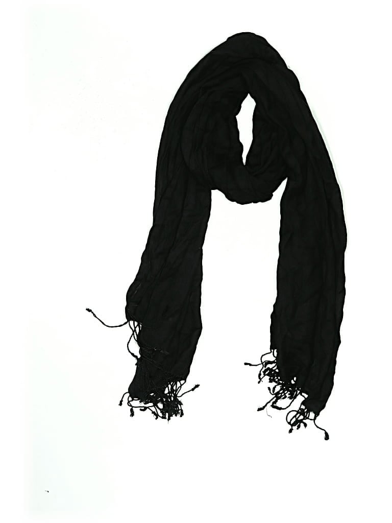 Pre-owned Unbranded Scarf In Black