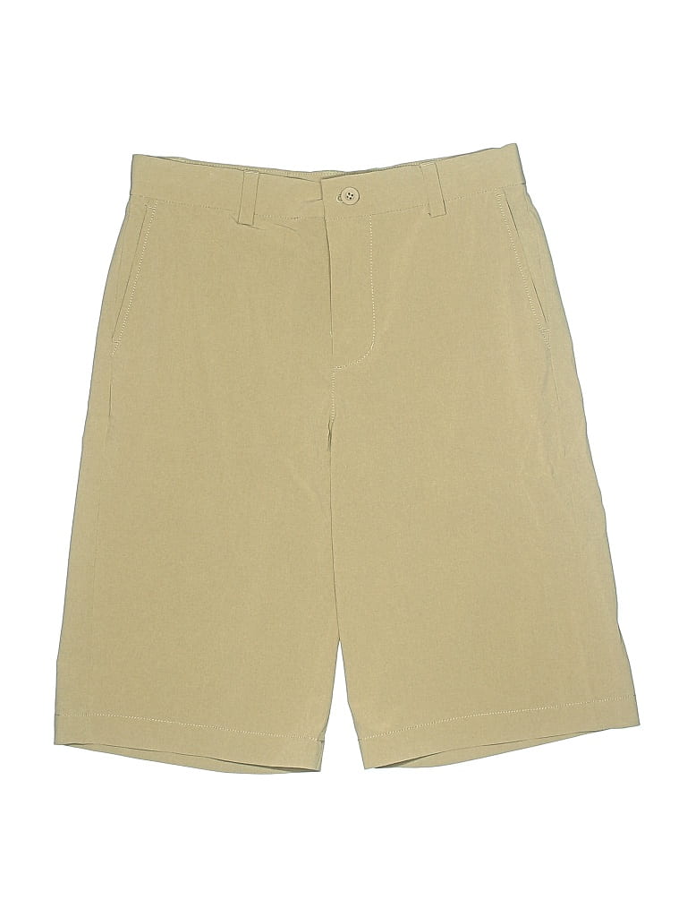 Pre-owned Vineyard Vines Performance Kids' Khaki Shorts In Brown