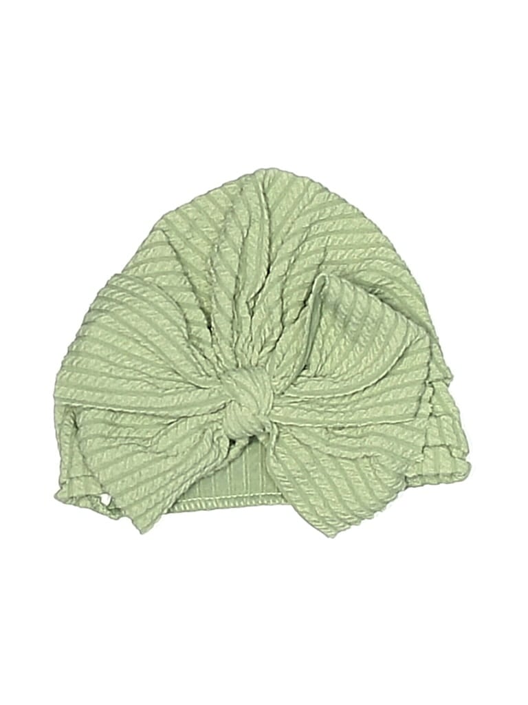Pre-owned Assorted Brands Babies' Beanie Hat In Green
