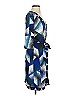 BCBGMAXAZRIA Print Blue Casual Dress Size XS - photo 4