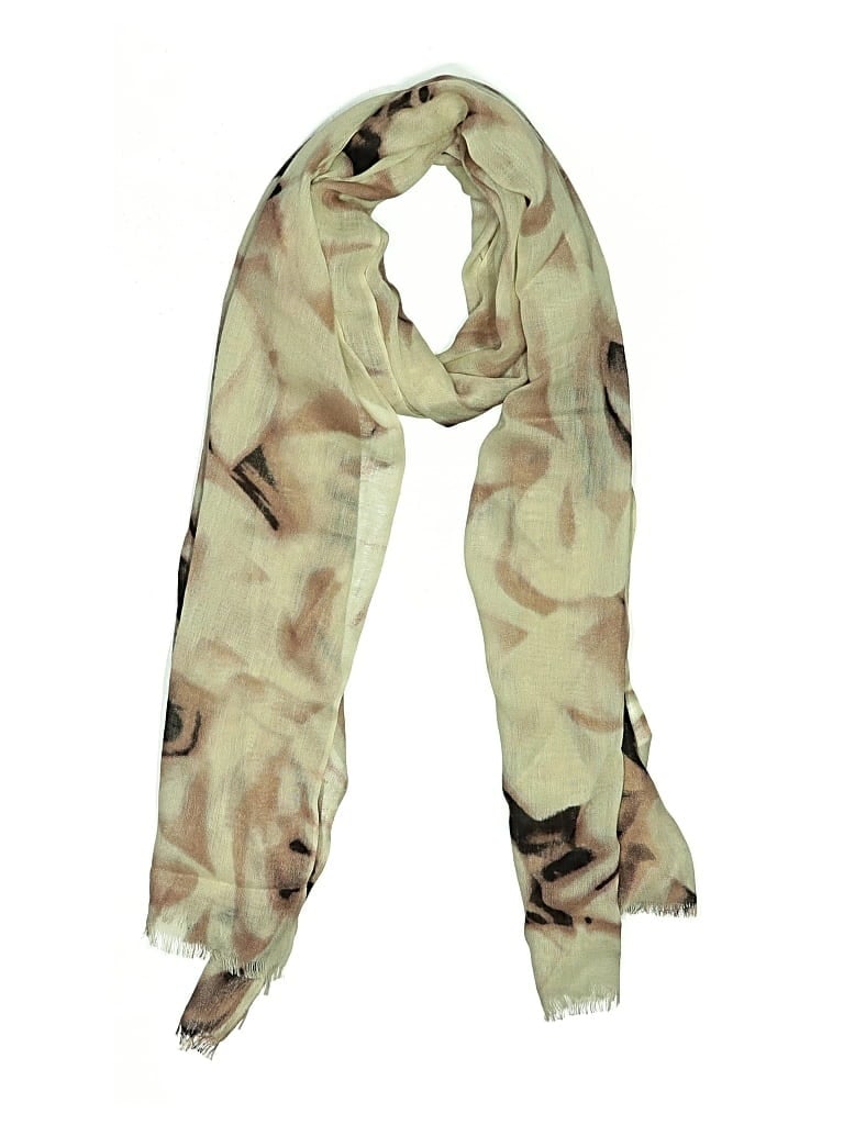 Pre-owned Unbranded Scarf In Burgundy