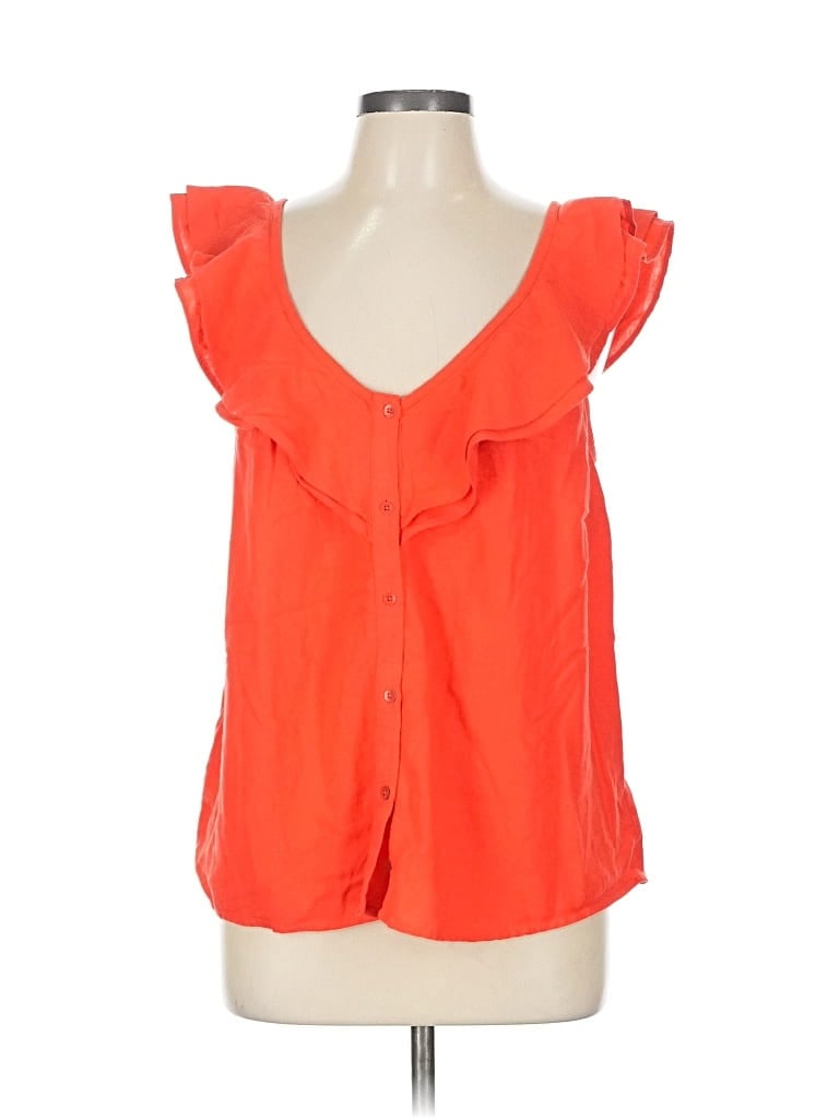 Pre-owned Old Navy Sleeveless Blouse In Orange