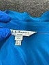 L.K. Bennett 100% Silk Blue Long Sleeve Silk Top Size 10 - photo 6