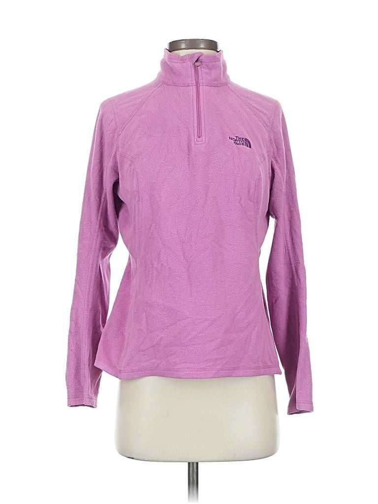 Pre-owned The North Face Sweatshirt In Purple