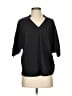 Unbranded Black 3/4 Sleeve Blouse Size S - photo 1
