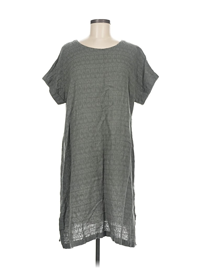 Pre-owned Soft Surroundings Casual Dress In Gray