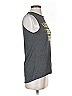 Modern Lux Gray Sleeveless T-Shirt Size S - photo 4