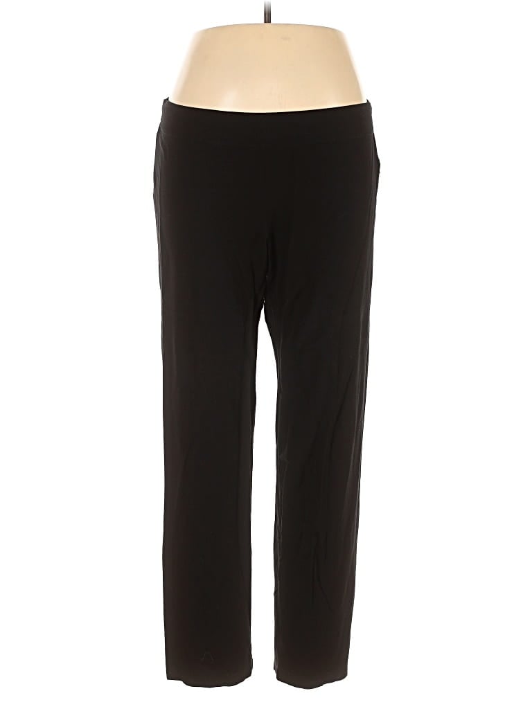 Pre-owned Eileen Fisher Active Pants In Black