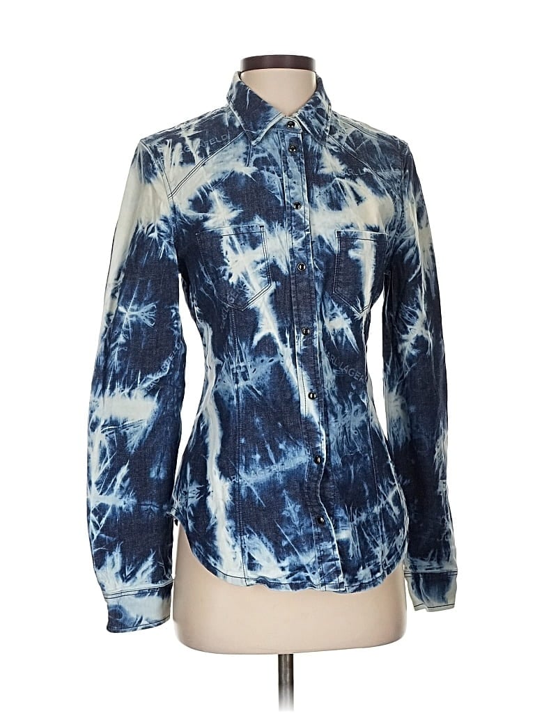 Pre-owned Karl Lagerfeld Jacket In Blue