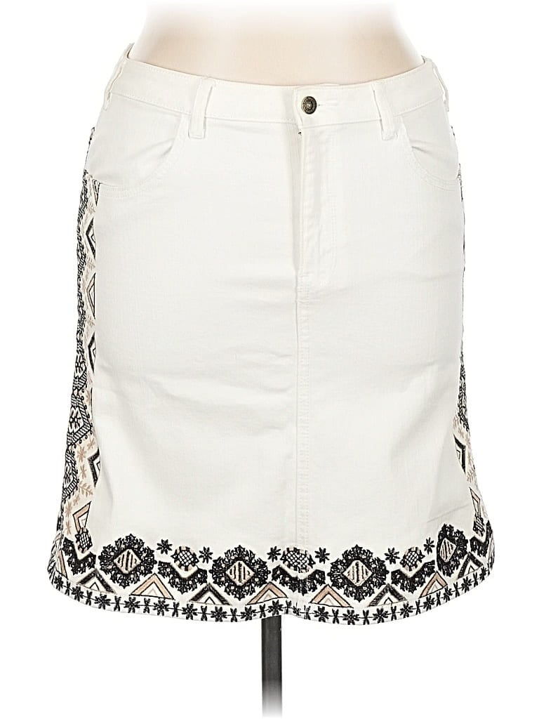 PILCRO AND THE LETTERPRESS Pre-owned Casual Skirt In White