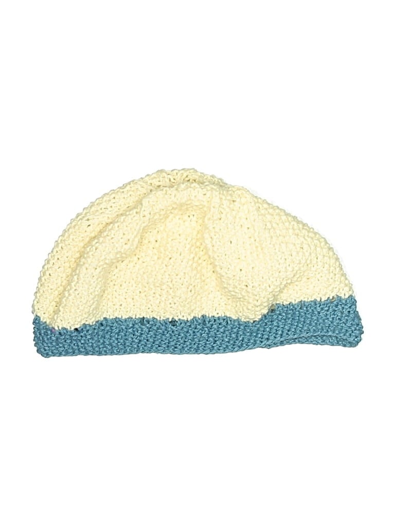 Pre-owned Unbranded Beanie Hat In White