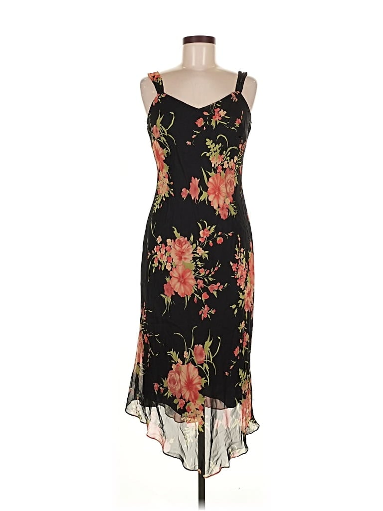 Pre-owned Evan Picone Cocktail Dress In Black