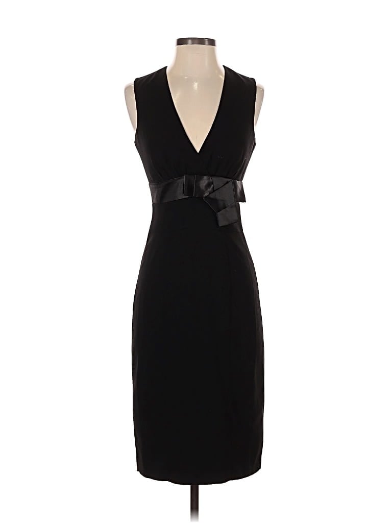 Pre-owned H&m Cocktail Dress In Black