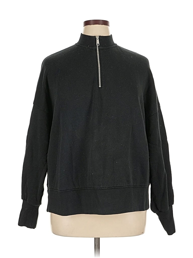 Pre-owned Mwl By Madewell Pullover Sweater In Black