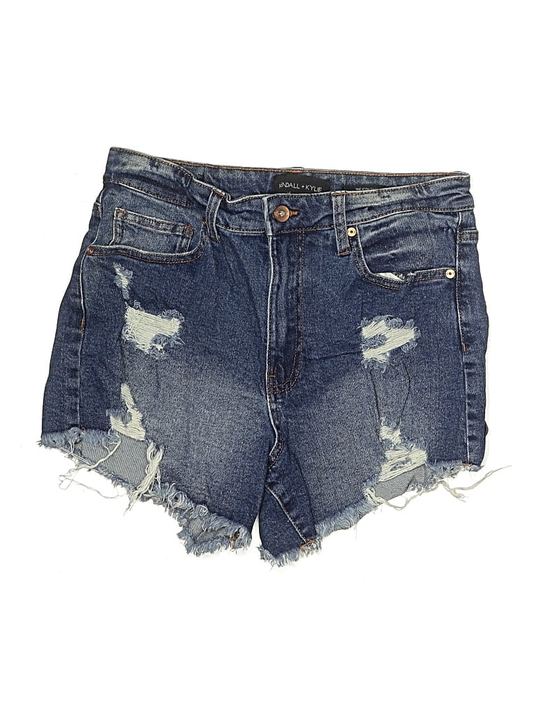 Pre-owned Kendall & Kylie Denim Shorts In Blue