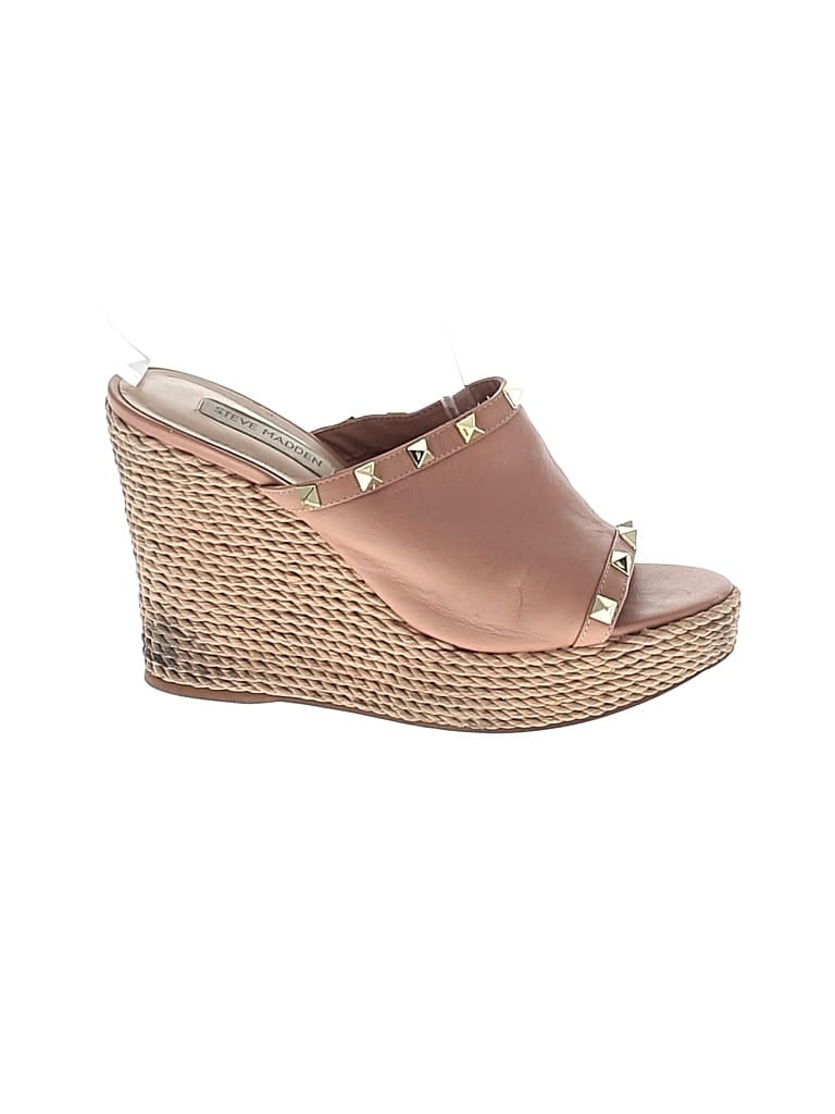 STEVE MADDEN Pre-owned Wedges In Pink