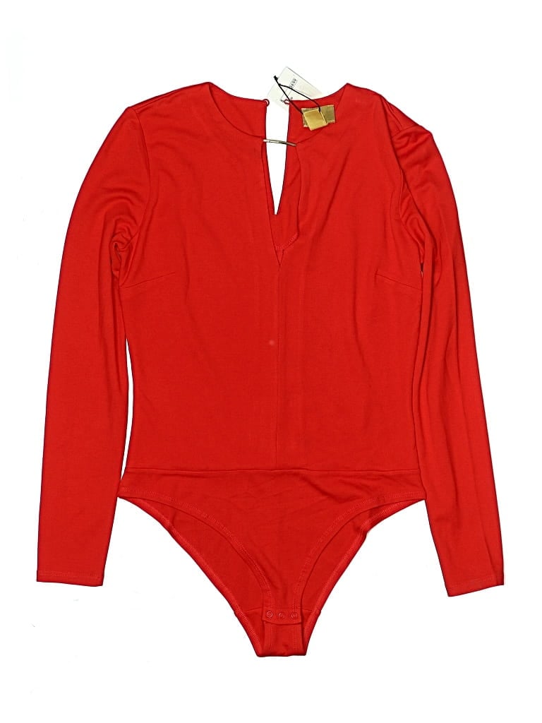 H&m Bodysuit In Red