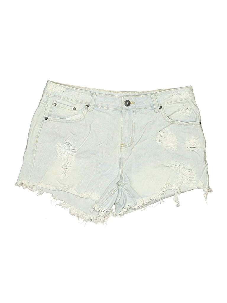 Pre-owned Hot Kiss Denim Shorts In Blue