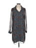 CAbi 100% Polyester Paisley Blue Casual Dress Size S - photo 1