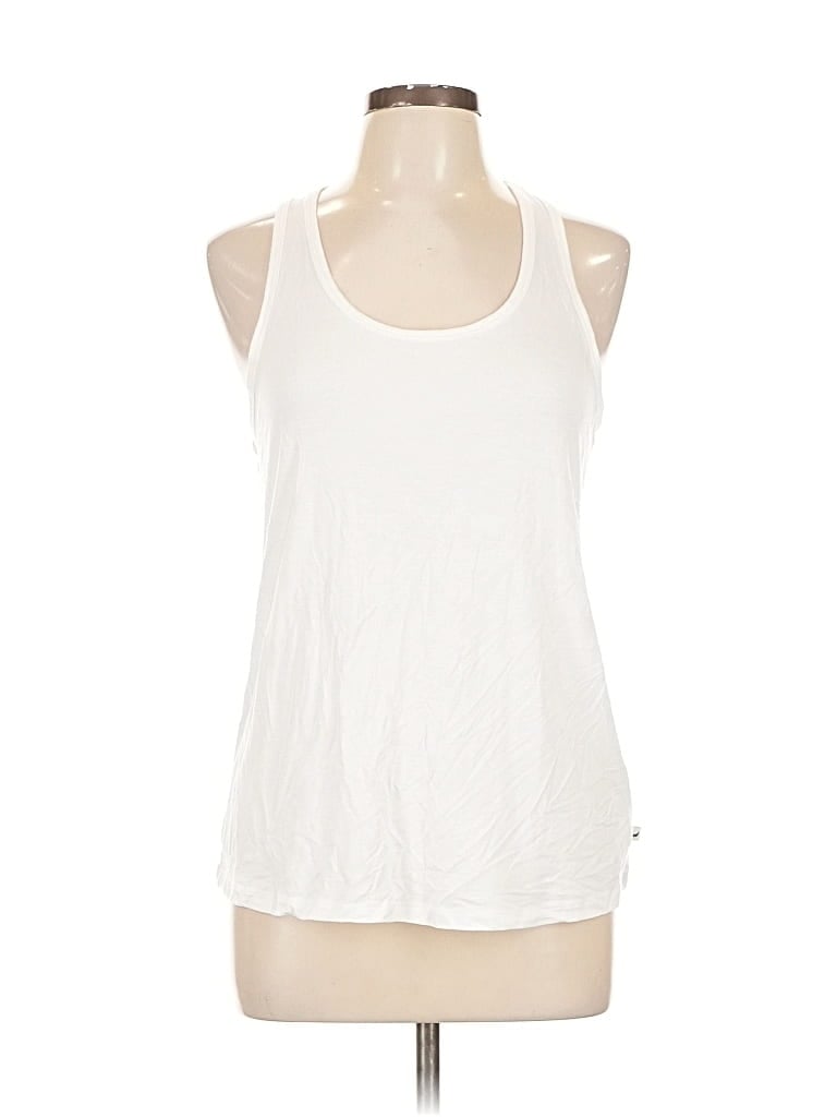 JESSICA SIMPSON Pre-owned Tank Top White Halter Neckline Tops