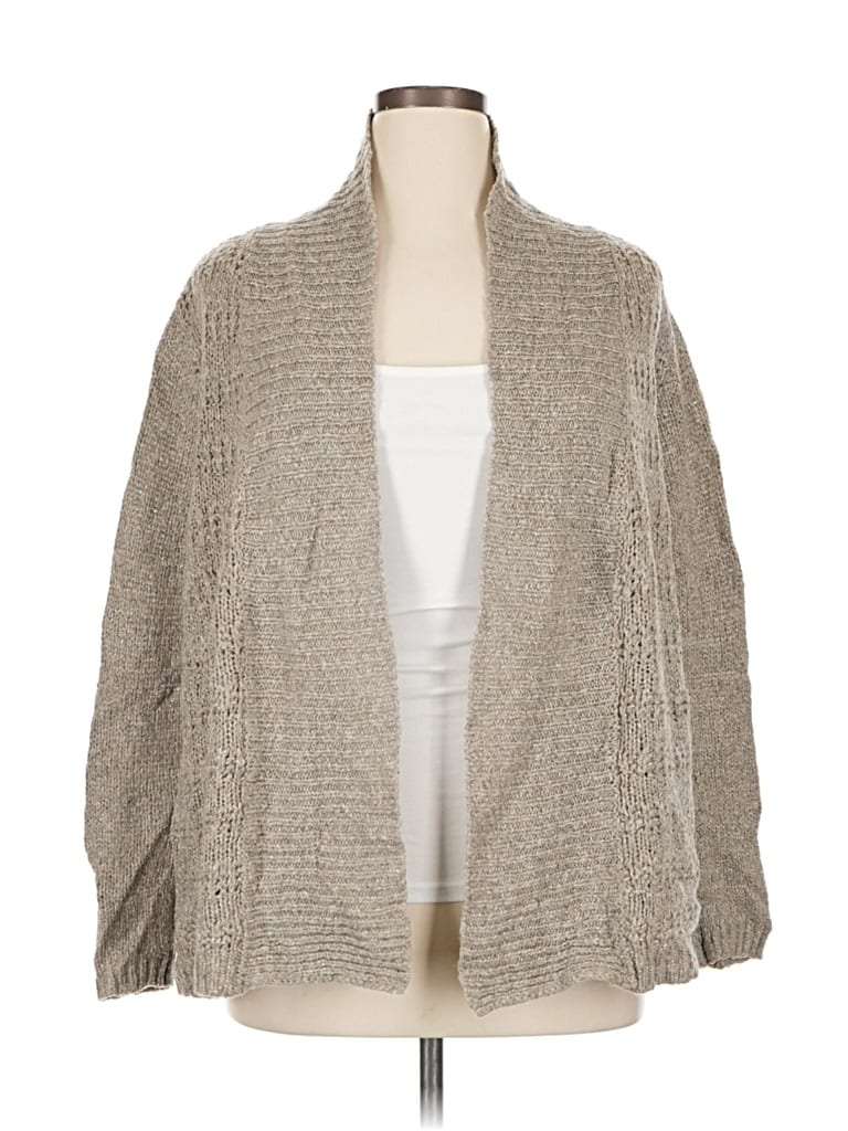 Pre-owned Maurices Cardigan Sweater In Gray
