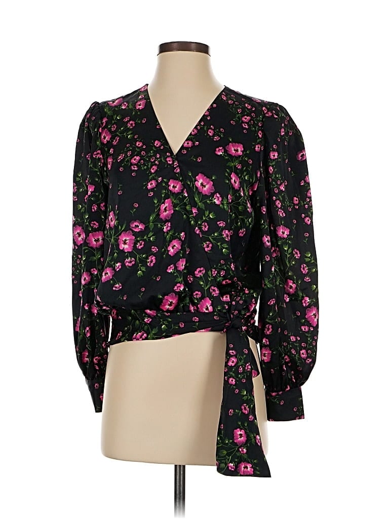 BANANA REPUBLIC Pre-owned 3/4 Sleeve Blouse In Black