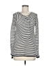 Field Flower Stripes White Pullover Sweater Size M - photo 1